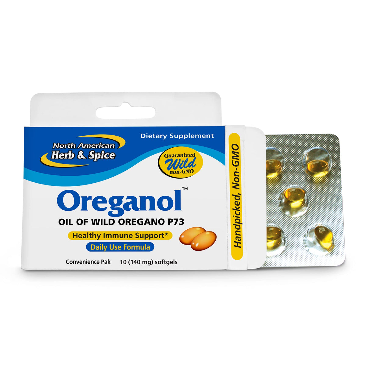 NORTH AMERICAN HERB & SPICE Oreganol P73 boîte de 10 gélules softgels