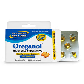 NORTH AMERICAN HERB & SPICE Oreganol P73 boîte de 10 gélules softgels