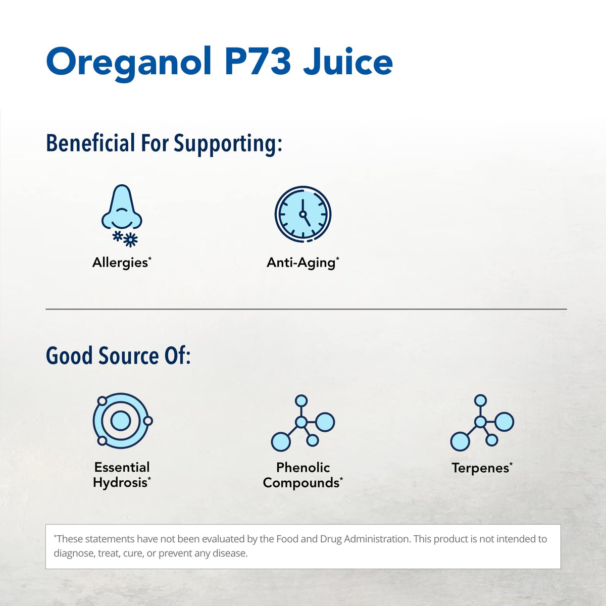 NORTH AMERICAN HERB & SPICE Oreganol P73 bouteille avec goutte
