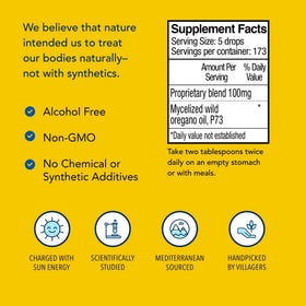 NORTH AMERICAN HERB & SPICE Oreganol P73 en environnement naturel