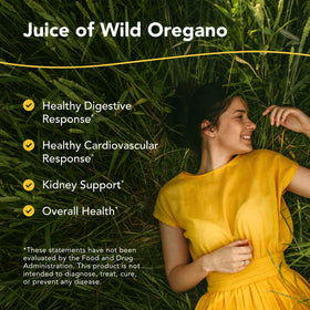 NORTH AMERICAN HERB & SPICE Oreganol P73 étiquette avec ingrédients