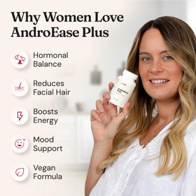 Nourished AndroEase Plus avec un verre d'eau