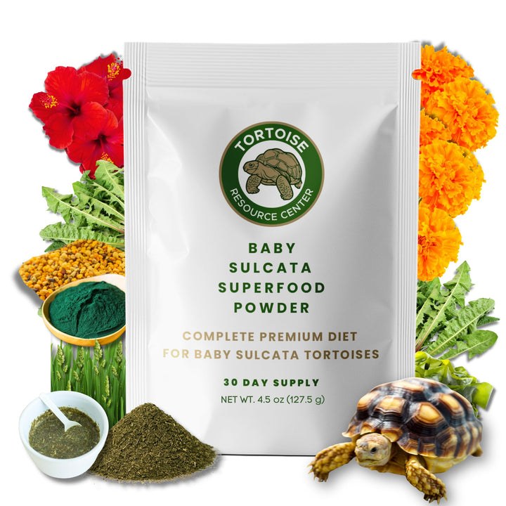 Nourriture pour tortues sulcata Tortoise Resource Center 80g