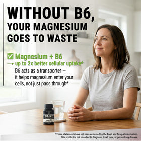 Nouvelle Elements Compléments D3 K2 Magnésium 1500mg gélules avec un verre d'eau