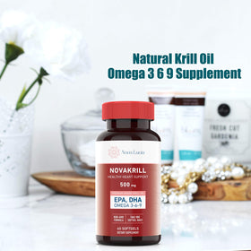 Nova Lucia Huile de Krill 1000 mg Capsules Liquides en mode de vie