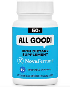 NovaFerrum Compléments Alimentaires Fer 50mg emballage avant
