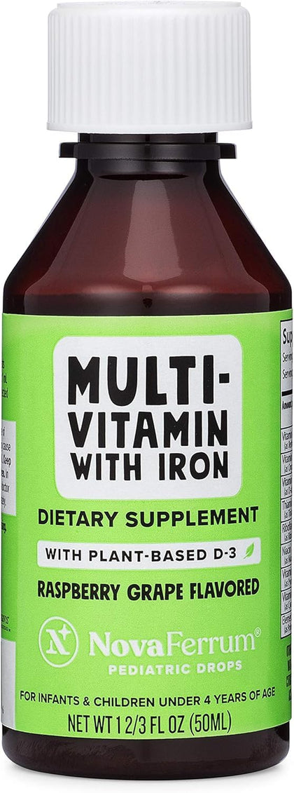 NovaFerrum Delish multivitamine végane 50 mL vue avant