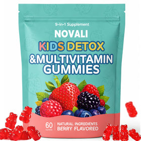 Novali Health Gummies Multivitamines Enfants 9-en-1 avant en vue de face