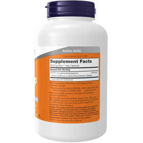 NOW Foods 5-HTP 100 mg capsules dans leur emballage