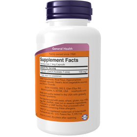NOW Foods 7-Keto DHEA Acétate 100 mg - capsules végétales à l'intérieur