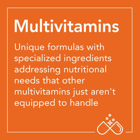 NOW Foods AdamTM multivitamines pour hommes - gélules dans une main