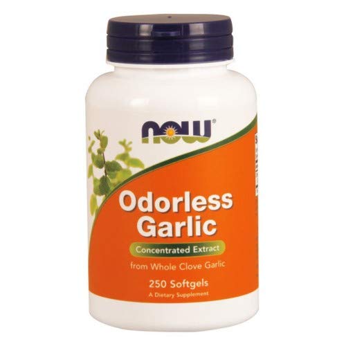 NOW Foods Ail Odorless 250 gélules, emballage avant