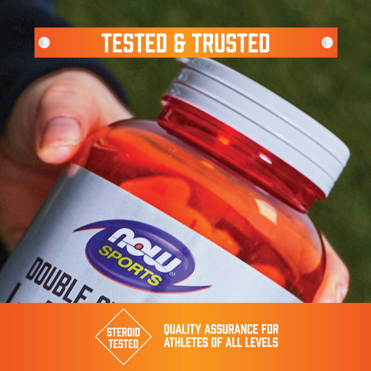 NOW Foods Amino-9 Essentials™ Poudre 330g dans un environnement sportif