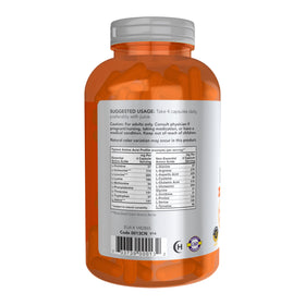 NOW Foods Amino Complete 360 capsules avec fond blanc