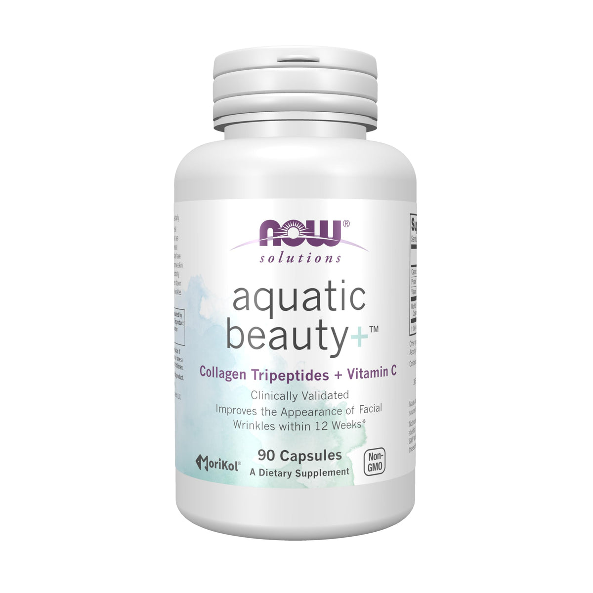 NOW Foods Aquatic Beauty+™ Collagène Marin 1 000 mg vue de face