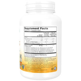 NOW Foods BerryDophilus™ emballage avec informations nutritionnelles