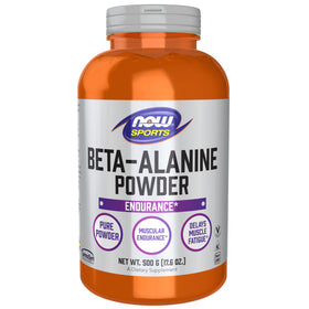 NOW Foods Beta-Alanine Poudre Pure 2000 mg 500 g vue avant