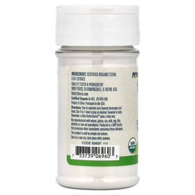 NOW Foods Better Stevia Poudre 50g bio en utilisation