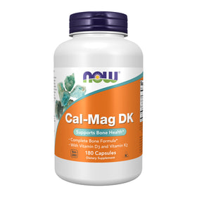 NOW Foods Cal-Mag DK 180 capsules avant vue