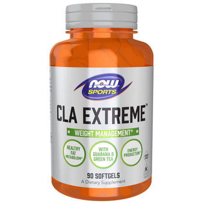 NOW Foods CLA Extreme™ 90 gélules avec guarana et thé vert
