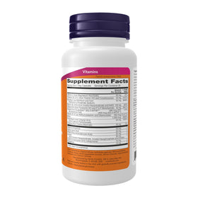 NOW Foods Co-Enzyme B Complex, arrière de l'emballage