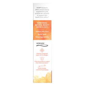 NOW Foods Collagen Jelly Complex orange flavor jelly stick