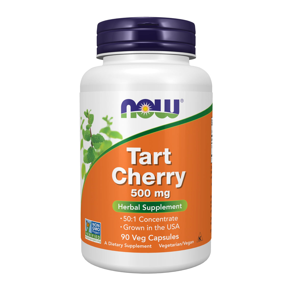 NOW Foods Complément Alimentaire Cerise Aigre 500 mg en capsules végétales