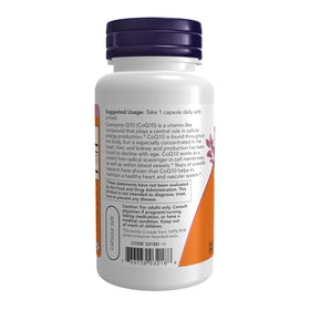 NOW Foods CoQ10 150 mg 100 capsules côté
