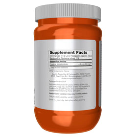 NOW Foods Créatine Micronisée 500 g informations nutritionnelles