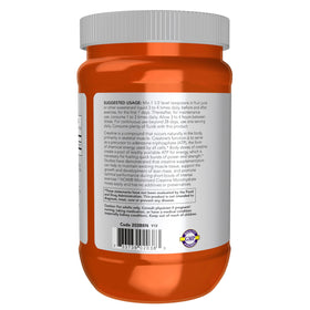 NOW Foods Créatine Micronisée 500 g texture en poudre