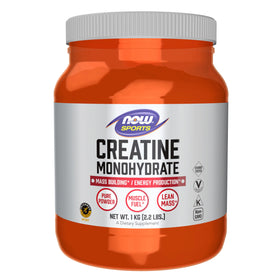 NOW Foods Créatine Monohydrate Poudre 1152g vue avant