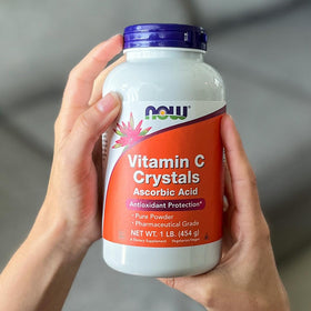 NOW Foods Crystals de Vitamine C 522g - utilisation en cuisine