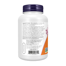 NOW Foods D-Mannose 500 mg capsule close-up