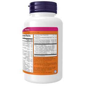 NOW Foods Daily Vits™ capsules végétales sur une table