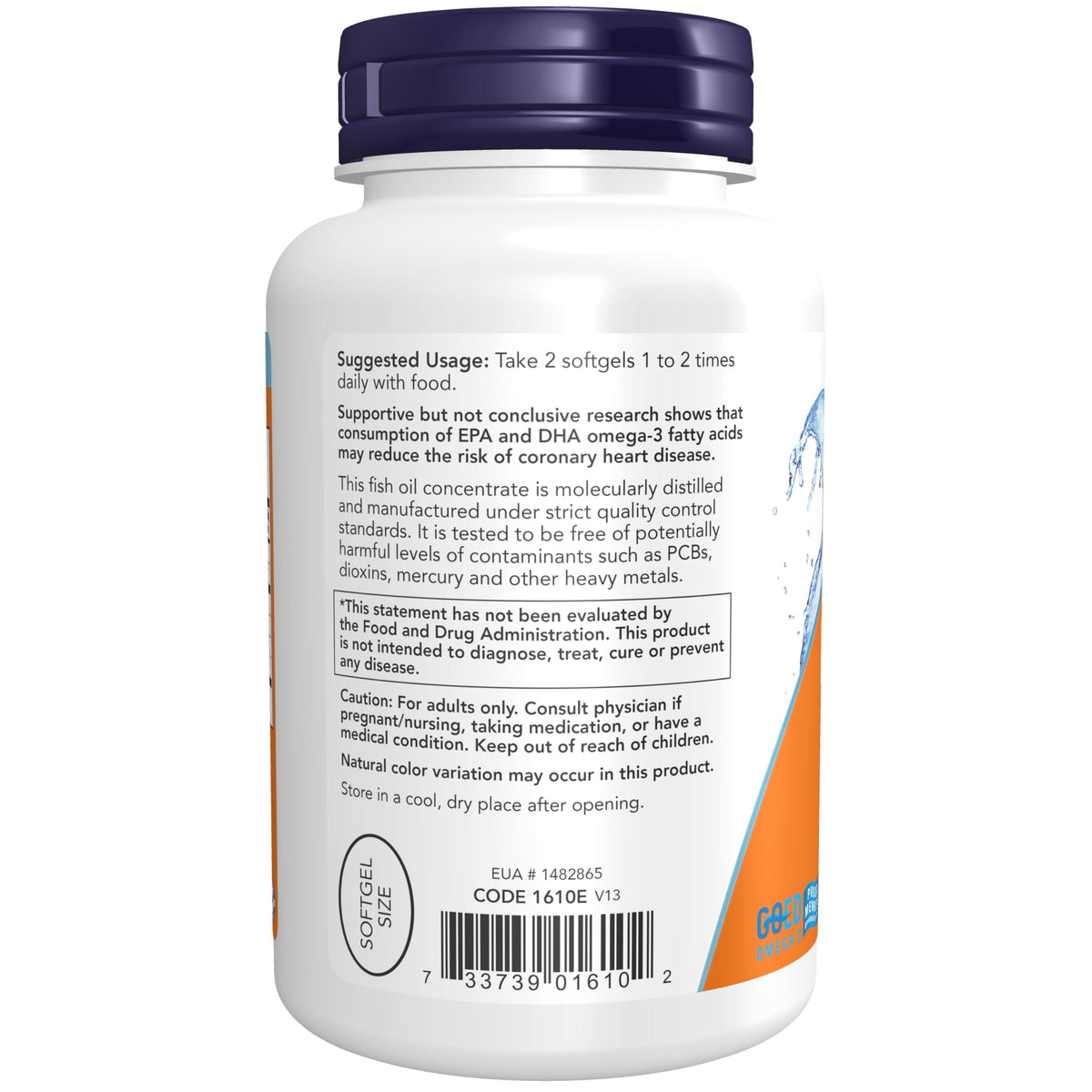 NOW Foods DHA-250 120 g gélules molles avec emballage