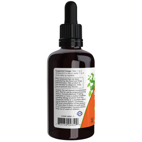 NOW Foods Echinacea & Goldenseal Plus 60 ml, vue latérale avec pipette