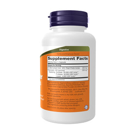 NOW Foods Enzymes de Vésicule Biliaire 90 Capsules - vue de côté