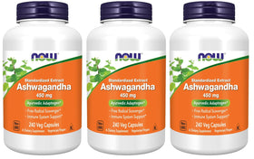 NOW Foods Extrait d'Ashwagandha 450 mg flacon de 240 capsules végétales