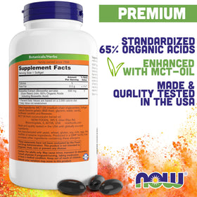 NOW Foods Extrait de Boswellia 500 mg gélules avec huile MCT