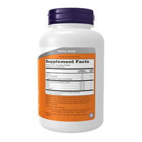 NOW Foods GABA 90 Chewables Saveurs Orange emballage