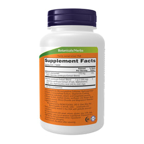NOW Foods Garcinia Cambogia 120 comprimés emballage