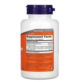 NOW Foods Glutathione Antioxydant Cellulaire 500 mg - Détails de l'emballage