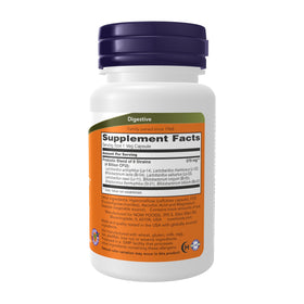 NOW Foods Gr8-Dophilus étiquette avec détails de composition