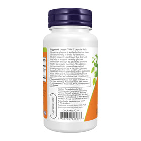 NOW Foods Gymnema Sylvestre packaging arrière