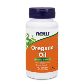 NOW Foods Huile d'Origan 181mg 180 gélules - vue avant