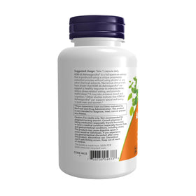 NOW Foods KSM-66 Ashwagandha 600 mg complément alimentaire dosage