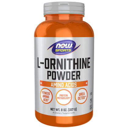 NOW Foods L-Ornithine Poudre 300g vue avant