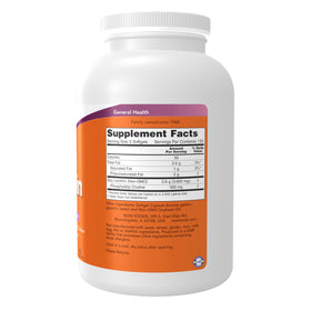 NOW Foods Lecithine 1200 mg gélules et emballage