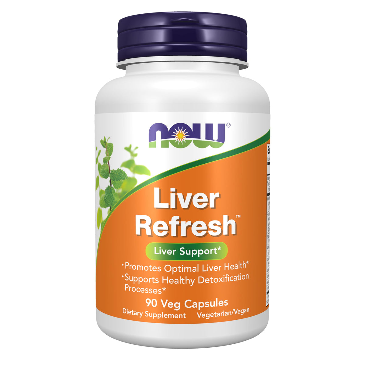 NOW Foods Liver Refresh 90 capsules végétales vue avant