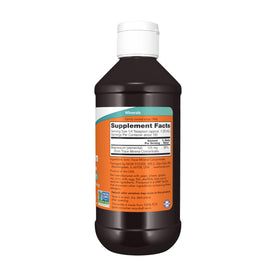 NOW Foods Magnésium Liquide 400 mg - étiquette et composition
